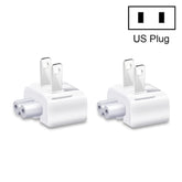 2 PCS XJ01 Power Adapter for iPad 10W 12W Charger & MacBook Series Charger, US Plug, US Plug